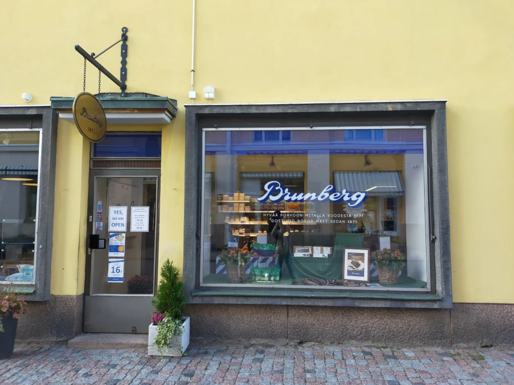 巧克力專賣店Brunberg入口