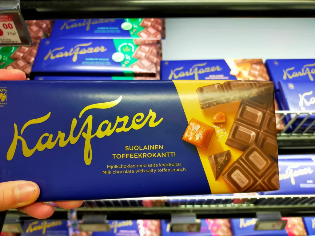 芬蘭巧克力品牌Fazer